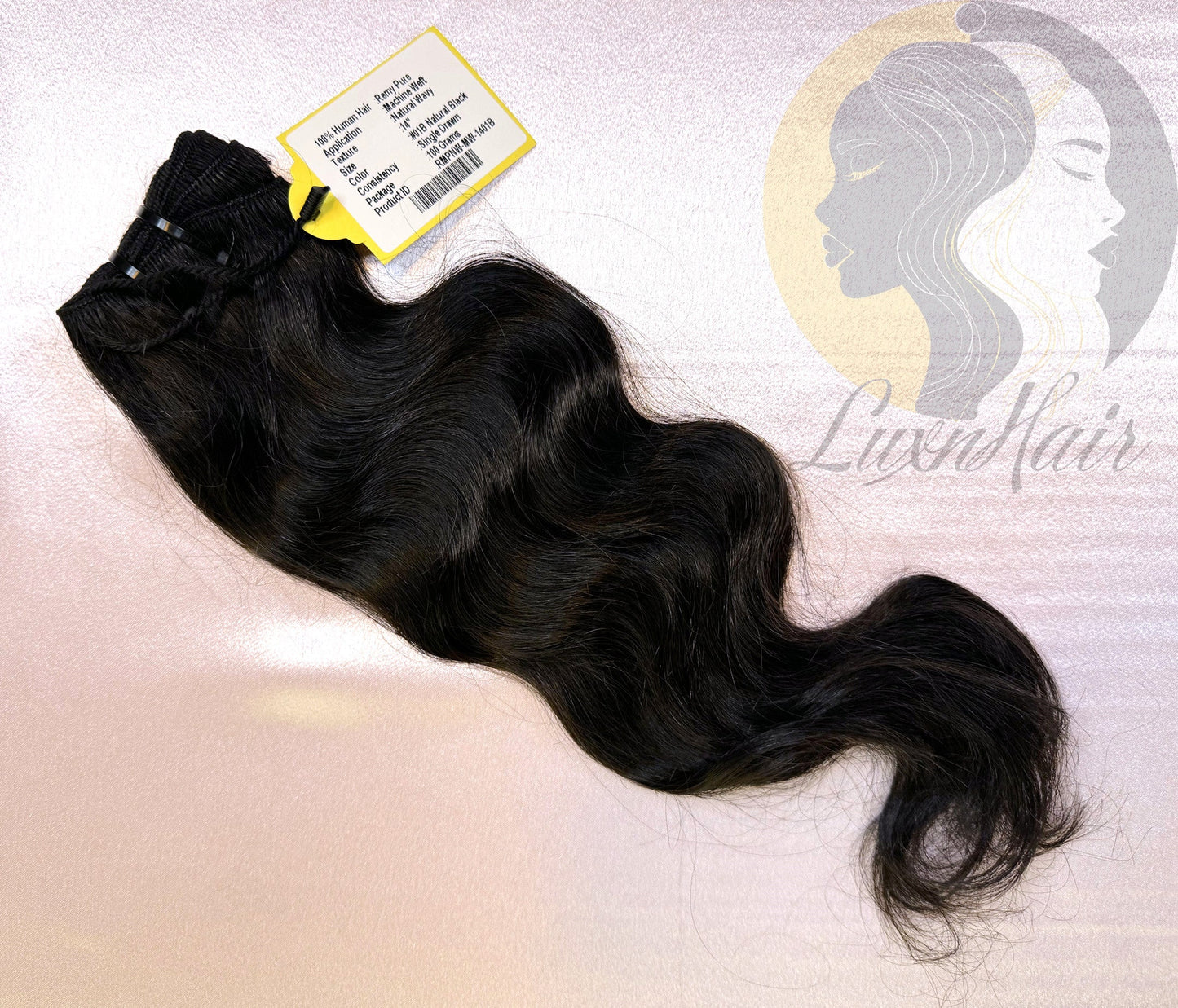 Natural Wavy 14 inch Hair Bundle