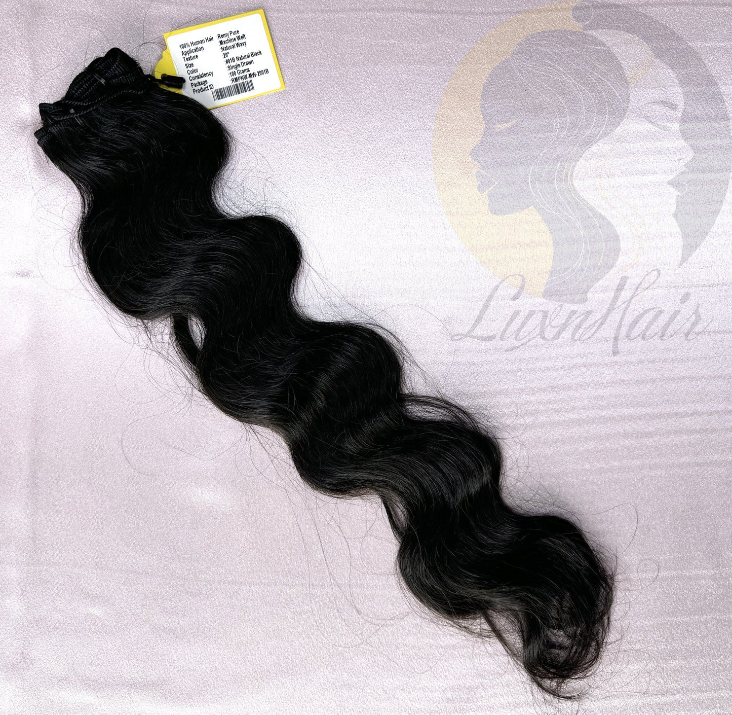 Natural Wavy 20 inch Hair Bundle