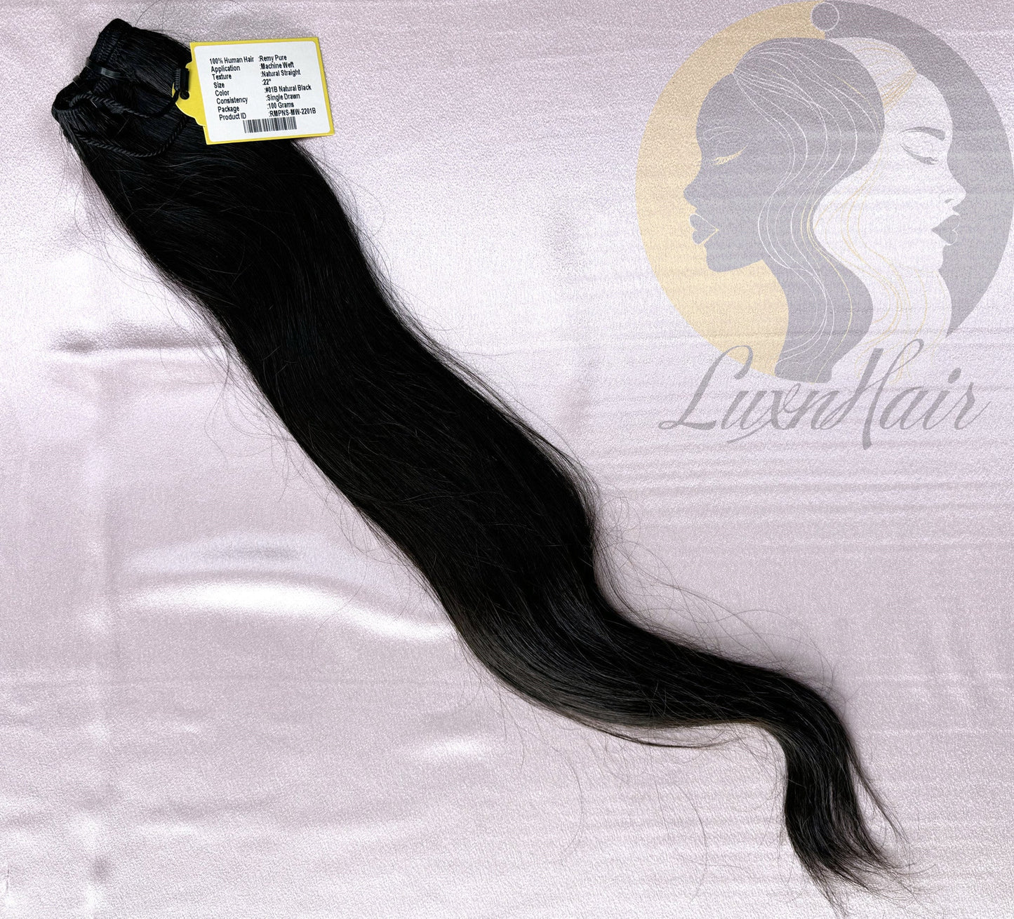 Natural Straight 22 inch Hair Bundle