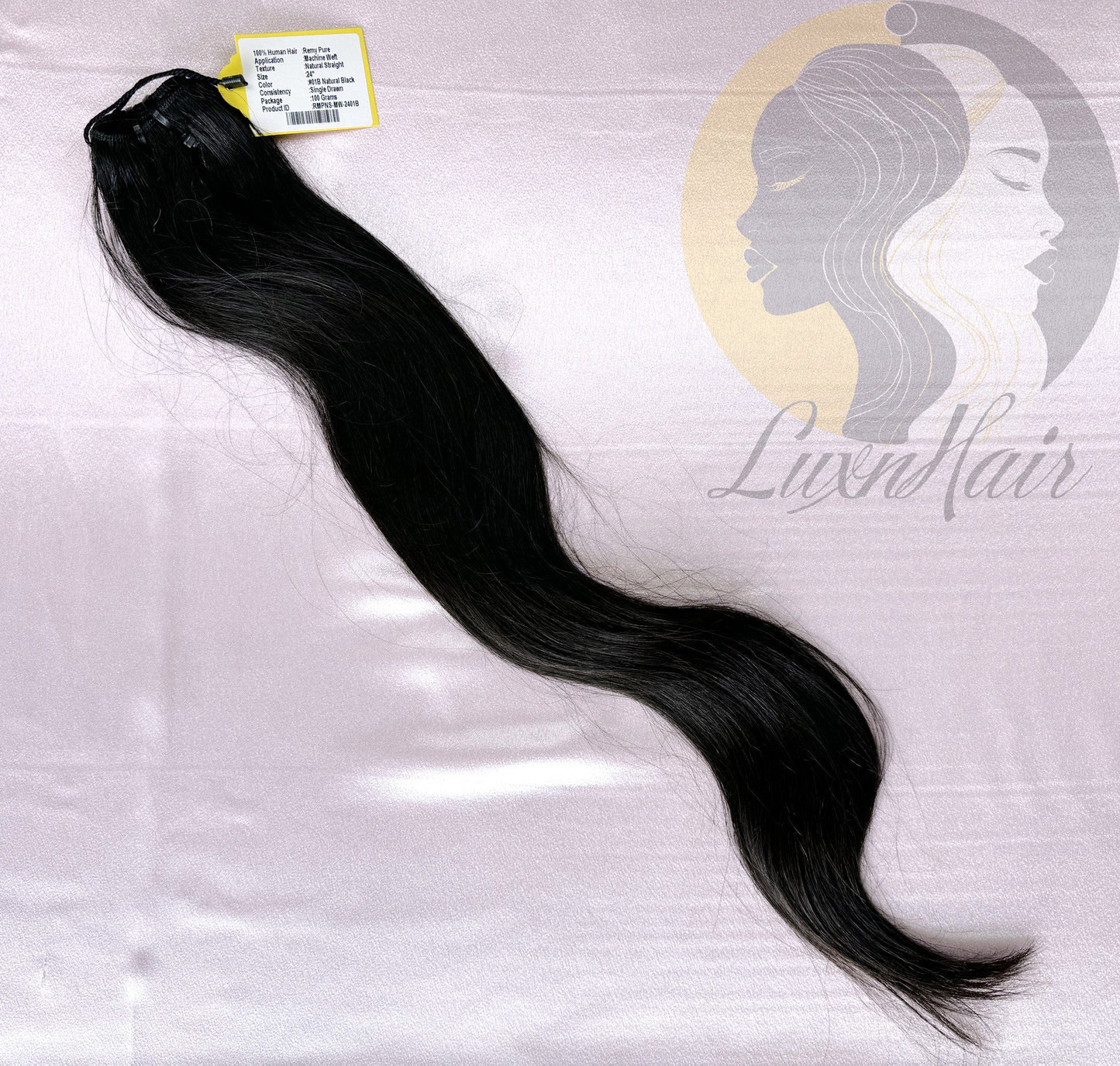 Natural Straight 24 inch Hair Bundle