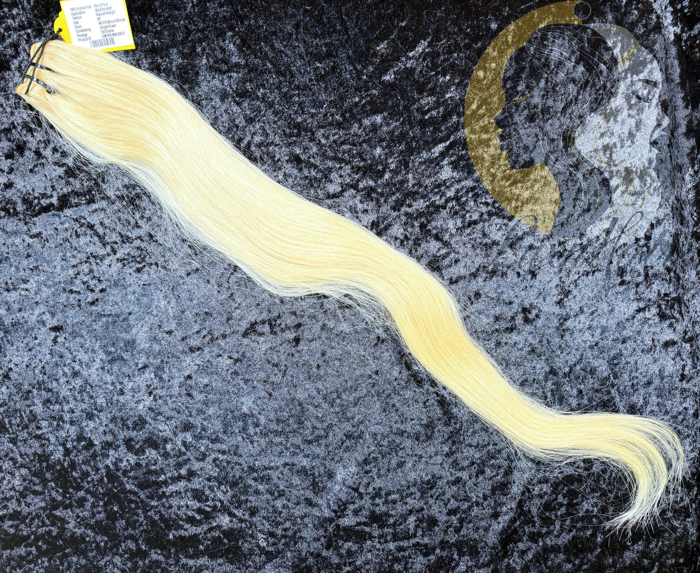 Natural Straight 26 inch Hair Bundle 613
